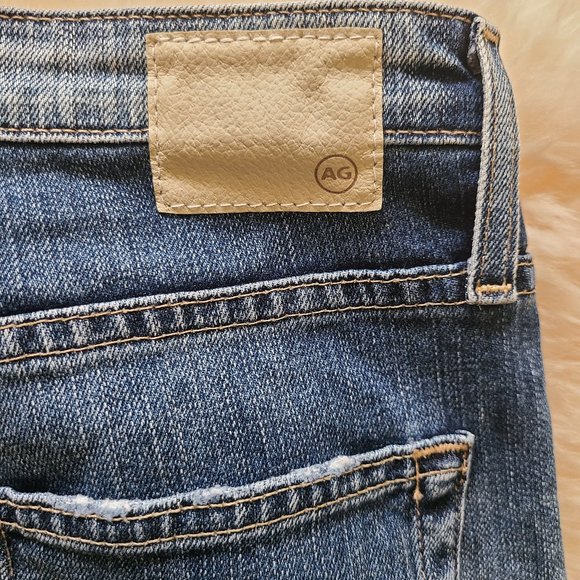 AG-ED Adriano Goldschmied-The Pheobe Vintage High Waist Tapered Jeans - Picture 7 of 9